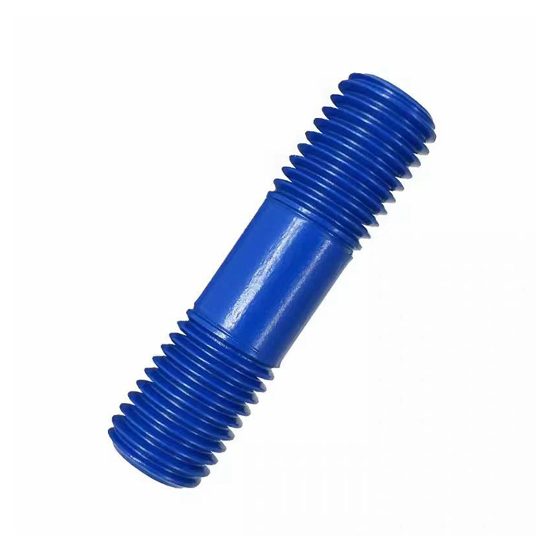 Téflon Blue Stud Bolts Marine Anti-Corrosion Utilisation spéciale