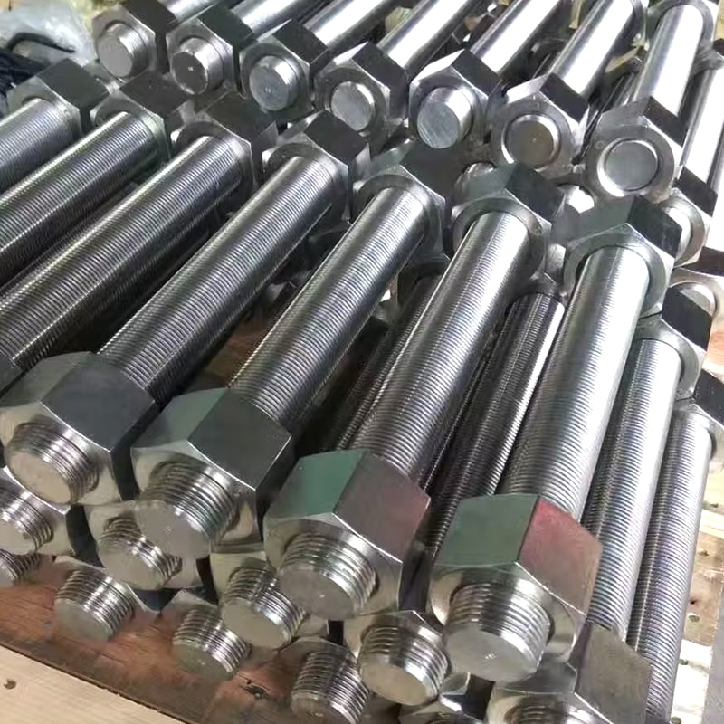 Le bleu de M27*300 PTFE/Dacromet a enduit ASTM A320 L7 Rods entièrement filetés
