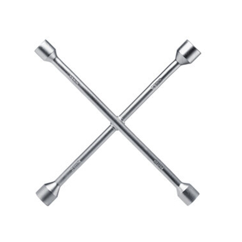 Clé croisée d'écrou de roue de voiture en acier au carbone 4*30*100