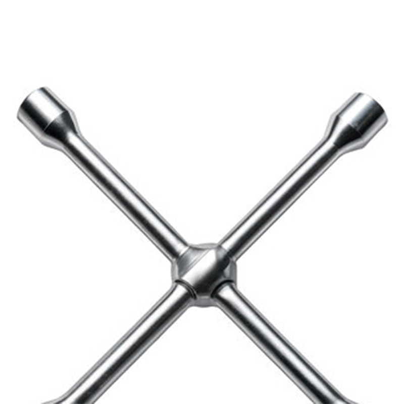Clé croisée d'écrou de roue de voiture en acier au carbone 4*30*100