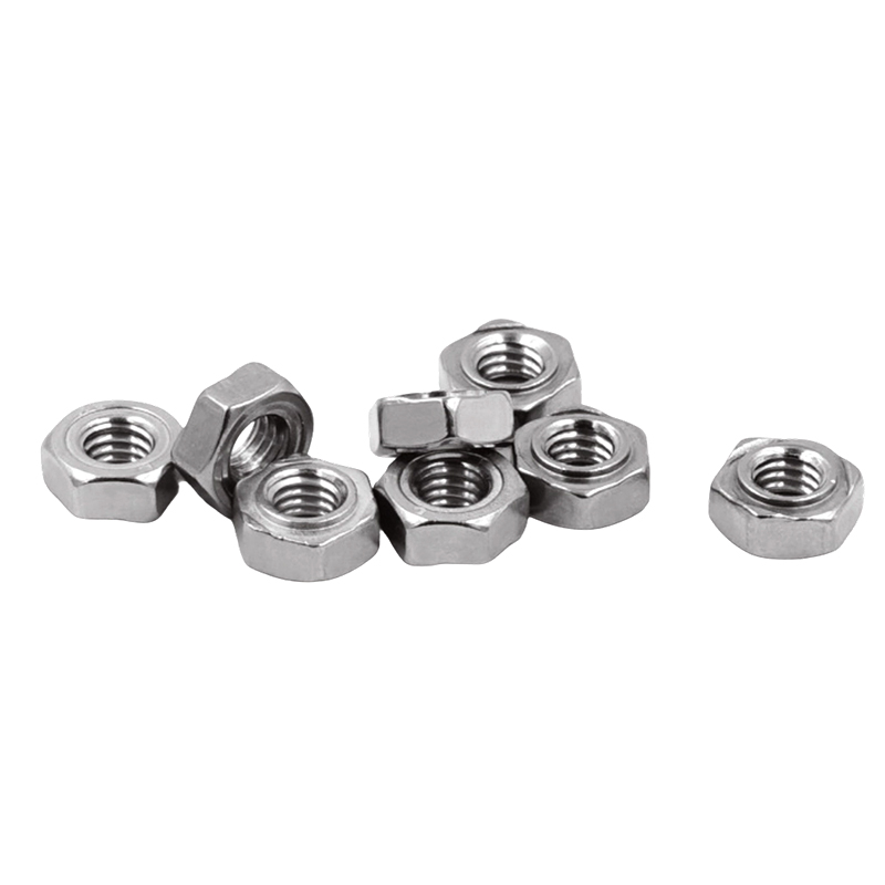 Écrous hexagonaux M1 en acier inoxydable DIN934 316