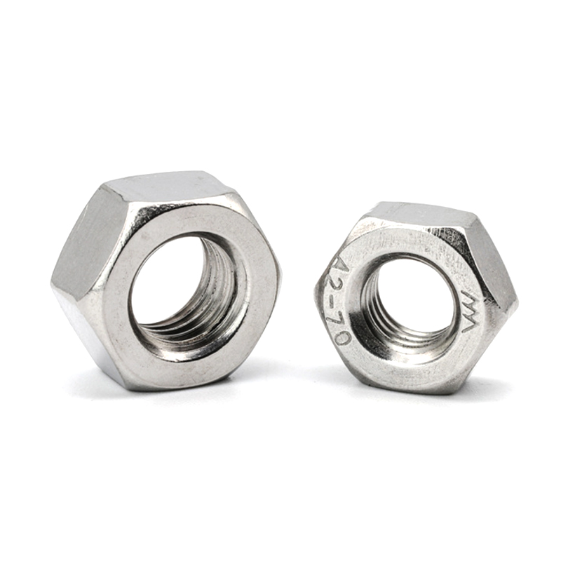 DIN934 M1.2 Écrous hexagonaux en acier inoxydable 304