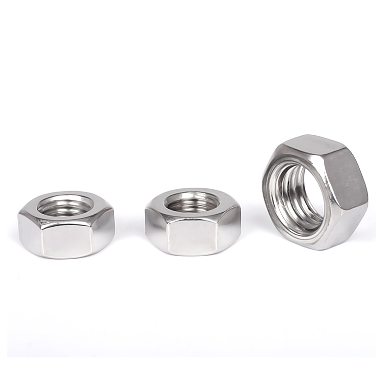 DIN934 M1.2 Écrous hexagonaux en acier inoxydable 304