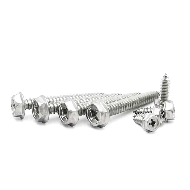 Vis autotaraudeuses galvanisées ST3.9*6.5 pour le métal Vis autotaraudeuses galvanisées ST3.9*6.5 pour le métal