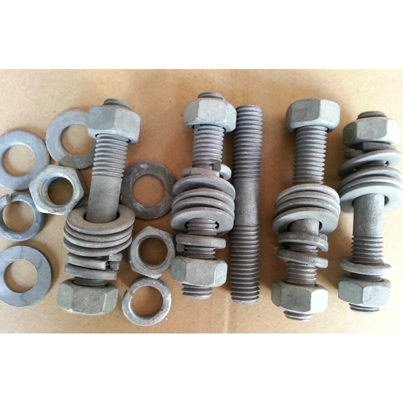 Boulons à haute résistance en acier allié M24*200 pour structure en acier