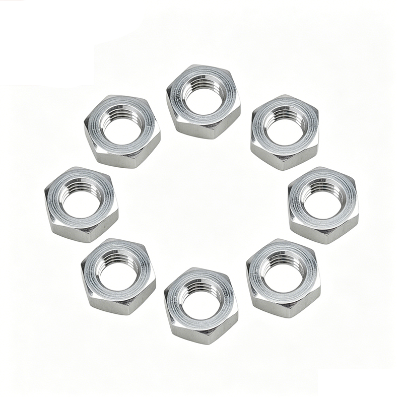 Contre-écrous hexagonaux lourds unis en acier inoxydable 304 Contre-écrous hexagonaux lourds unis en acier inoxydable 304